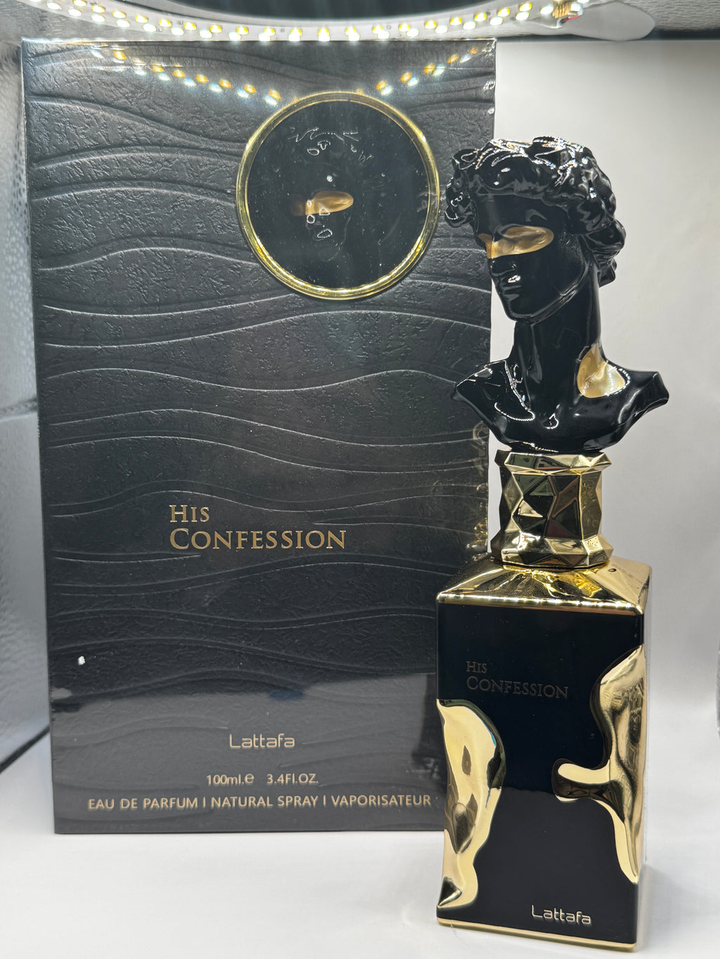 Perfume His Confession 100ml de Lattafa (masculino)