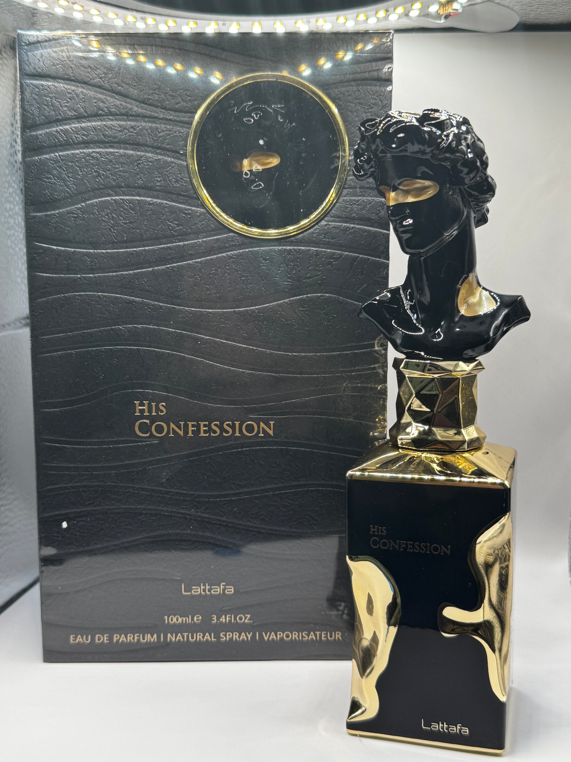 Perfume His Confession 100ml de Lattafa (masculino)
